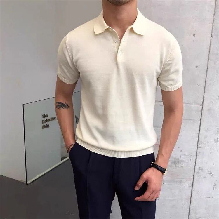 Preston Slim V-Neck Polo
