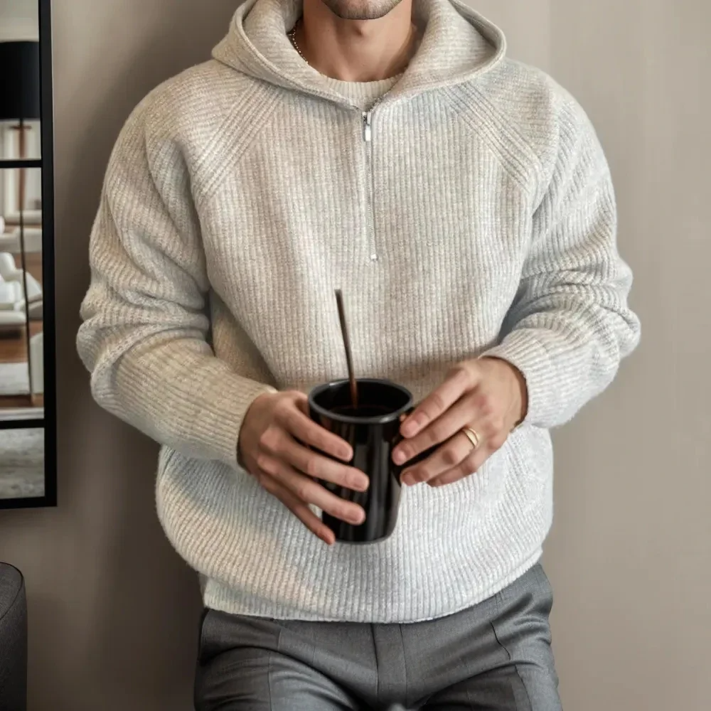 Preston Semi Zip Hoddie