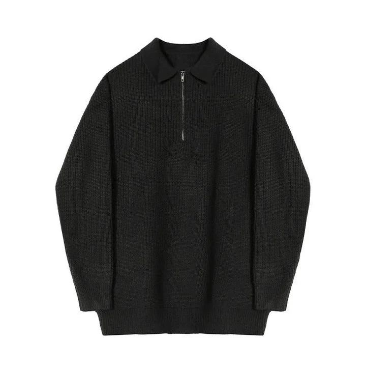 Preston Zipped oversized Sweater
