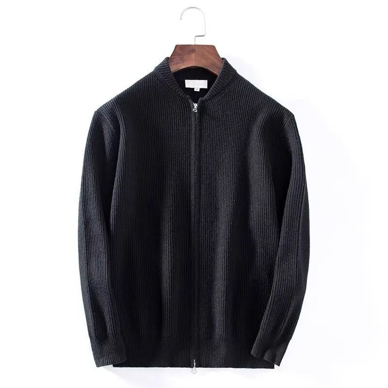 Preston Strickjacke ohne Kragen