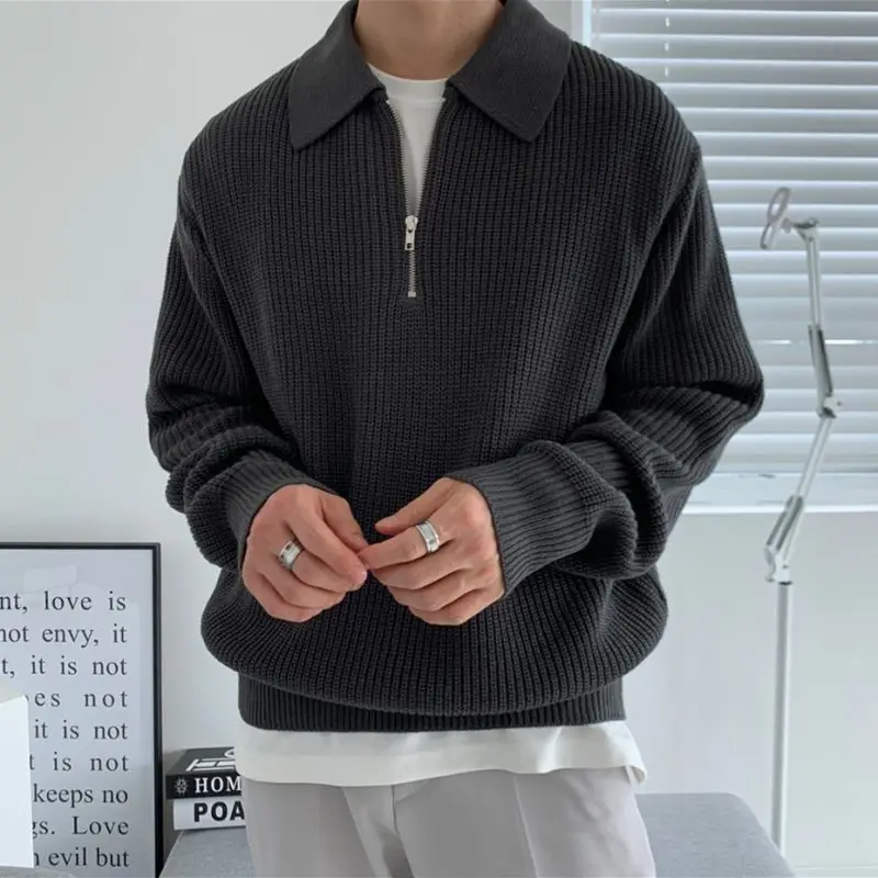 Preston Zipped oversized Sweater