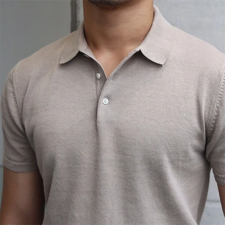 Preston Slim V-Neck Polo