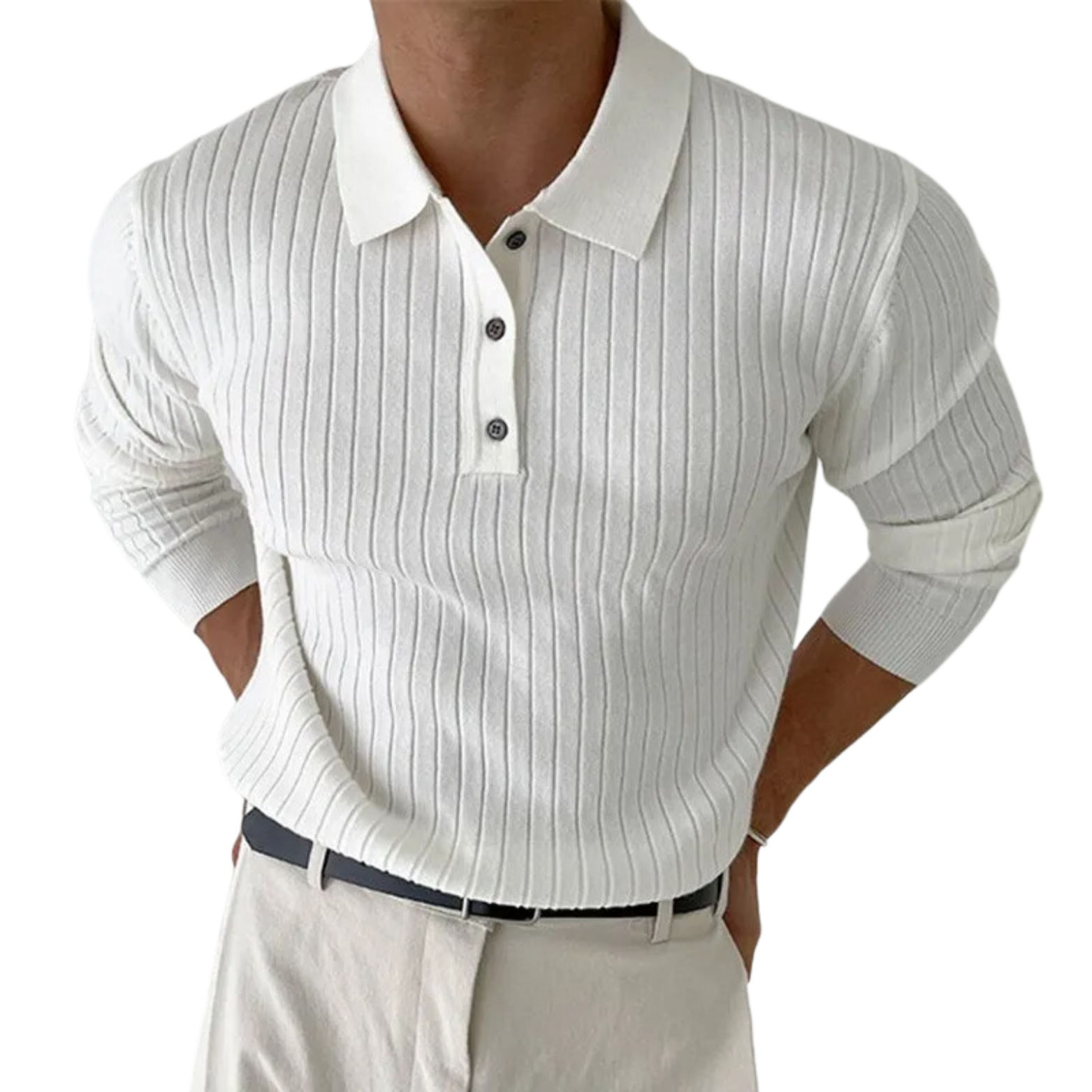 Preston Long Sleeve Polo