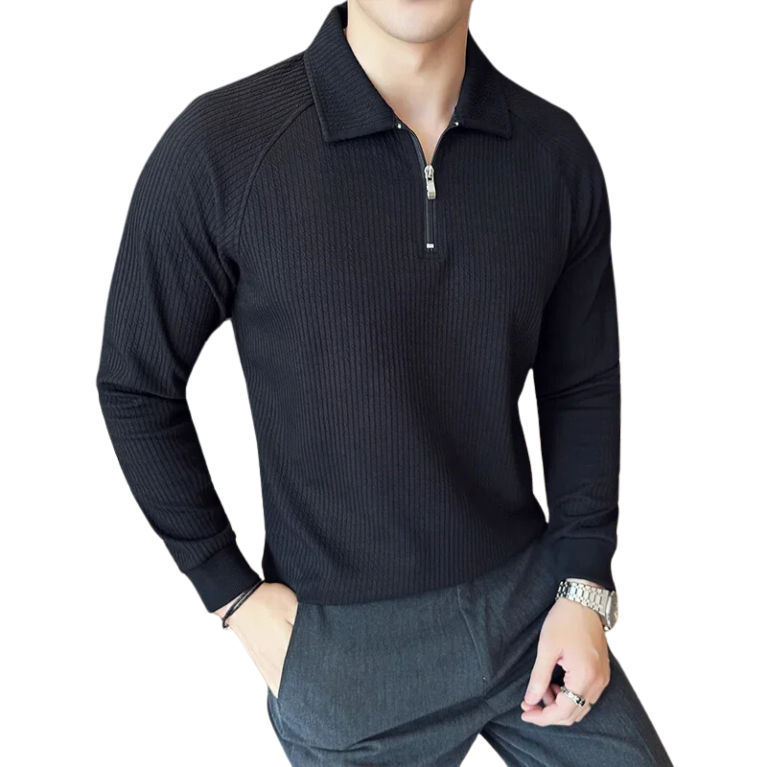 Preston Zipped Sweater