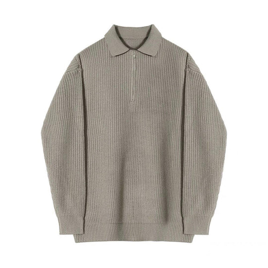 Preston Zipped oversized Sweater