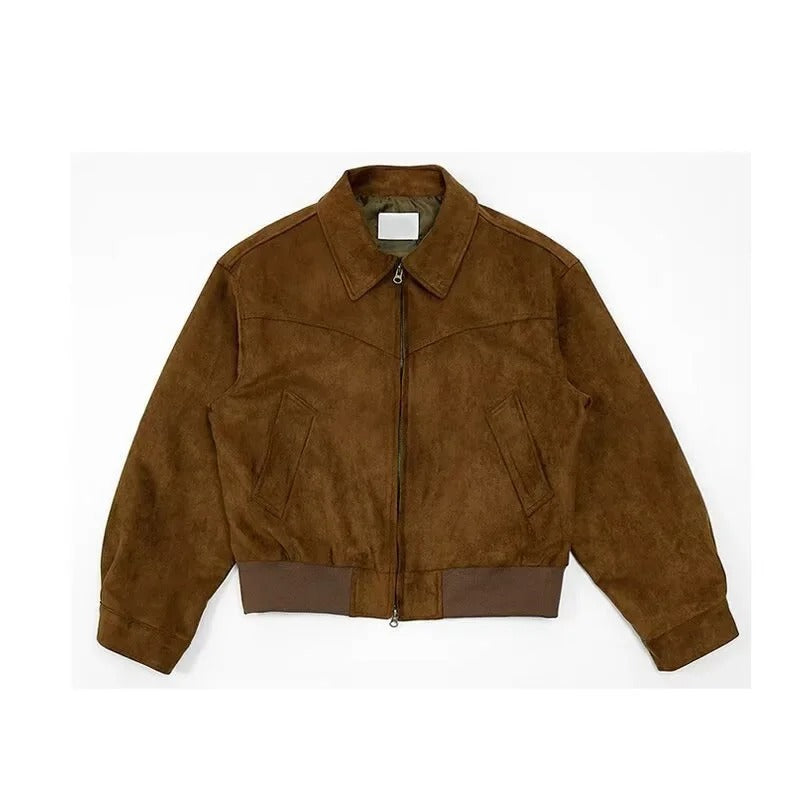 Preston edle Kunstleder Jacke